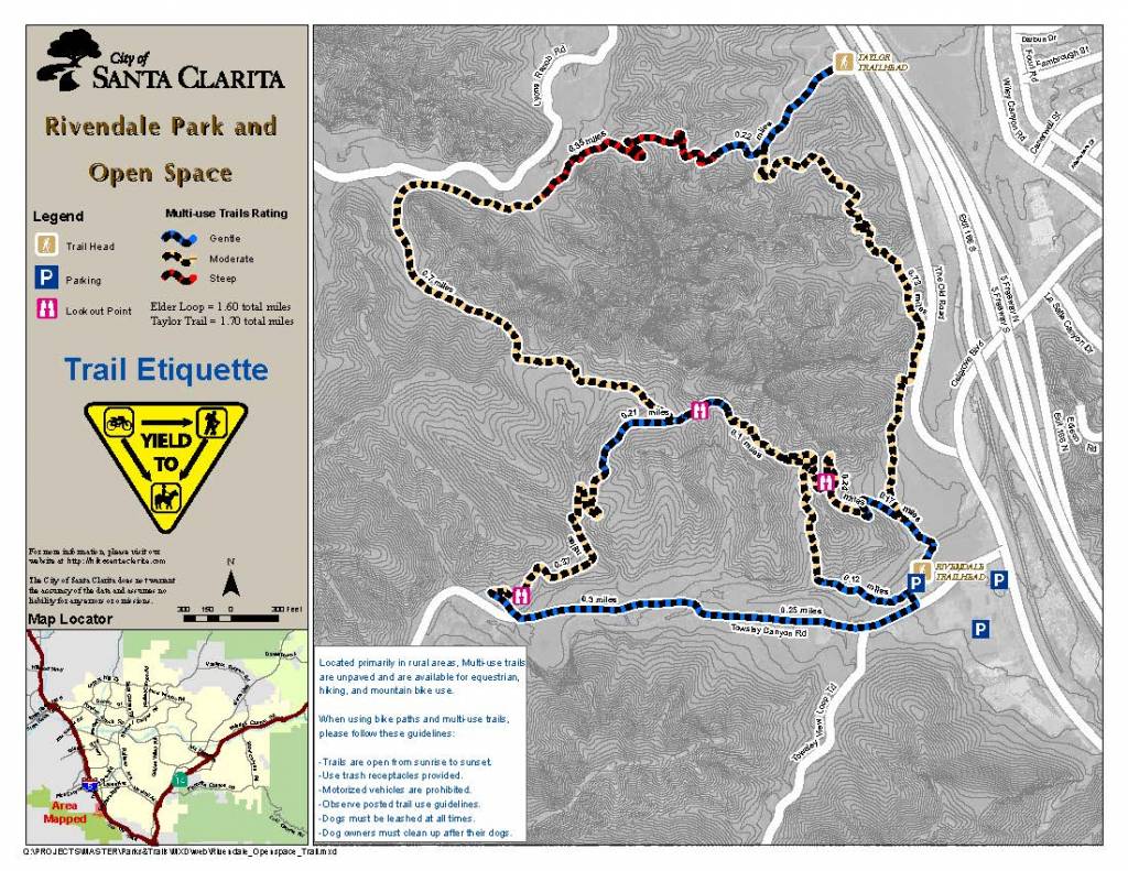 Rivendale Park And Open Space Hike Santa Clarita 7305